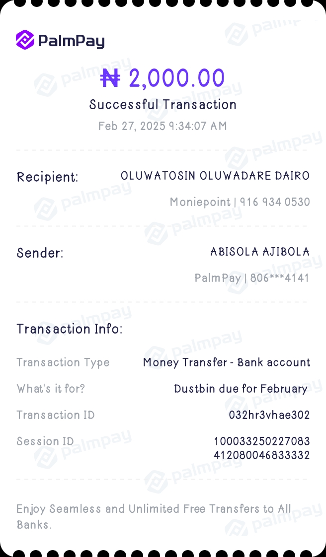 Ajibola Glory Christiana 